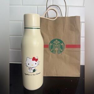 Starbucks x Hello Kitty 2025 Holiday LimitedEdition Stainless Steel Water Bottle